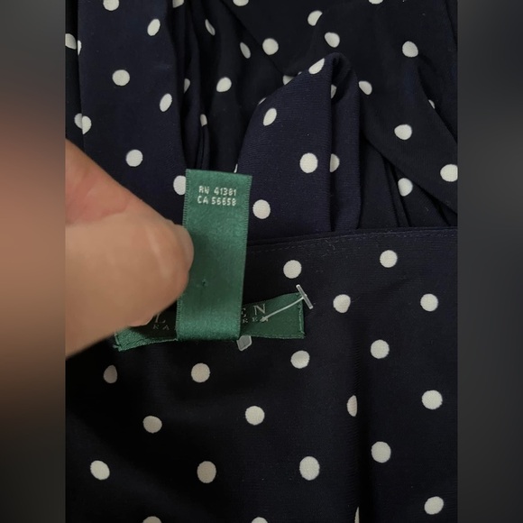 Lauren Ralph Lauren Women’s Mid Navy Blue Dress Size 8 - Picture 10 of 12